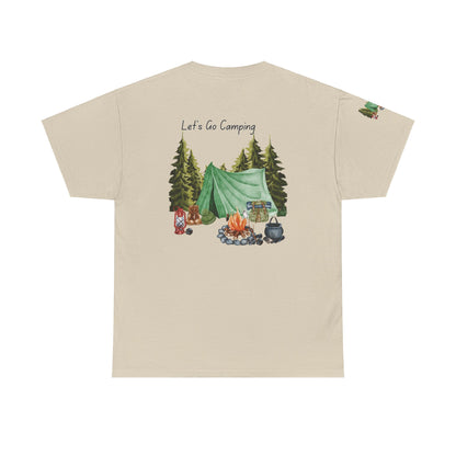 Fucking In Tents  - Outdoor Adventure Camping Tee - Unisex Heavy Cotton Shirt with Nature Design