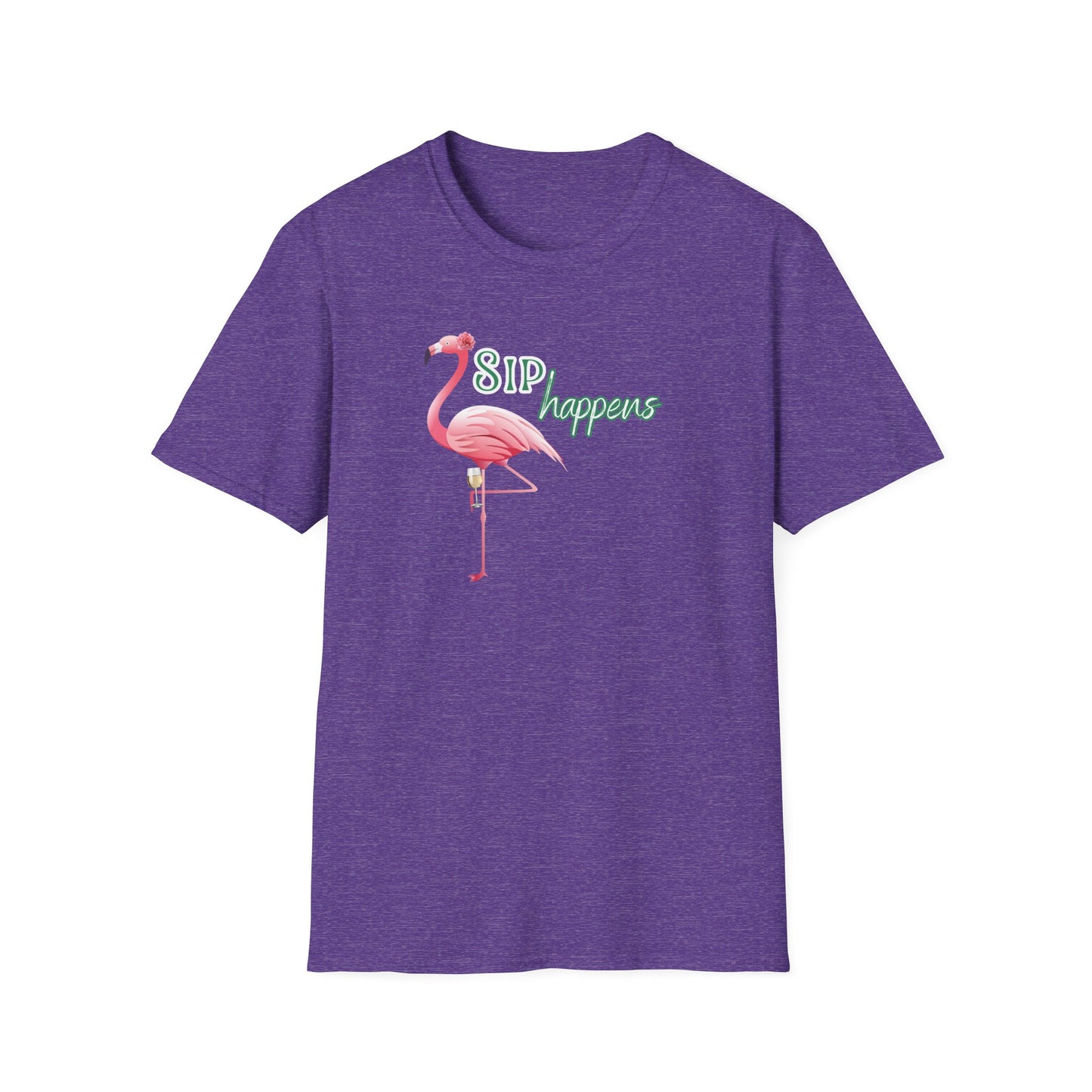 Sip Happens, Unisex Softstyle T-Shirt