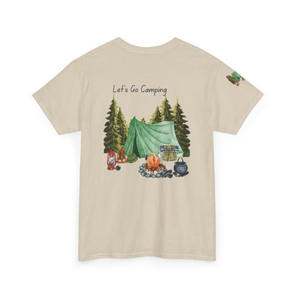 Fucking In Tents  - Outdoor Adventure Camping Tee - Unisex Heavy Cotton Shirt with Nature Design