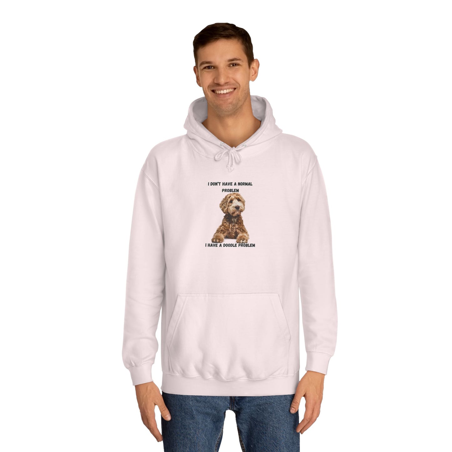 I have a Doodle Problem, Unisex College Hoodie