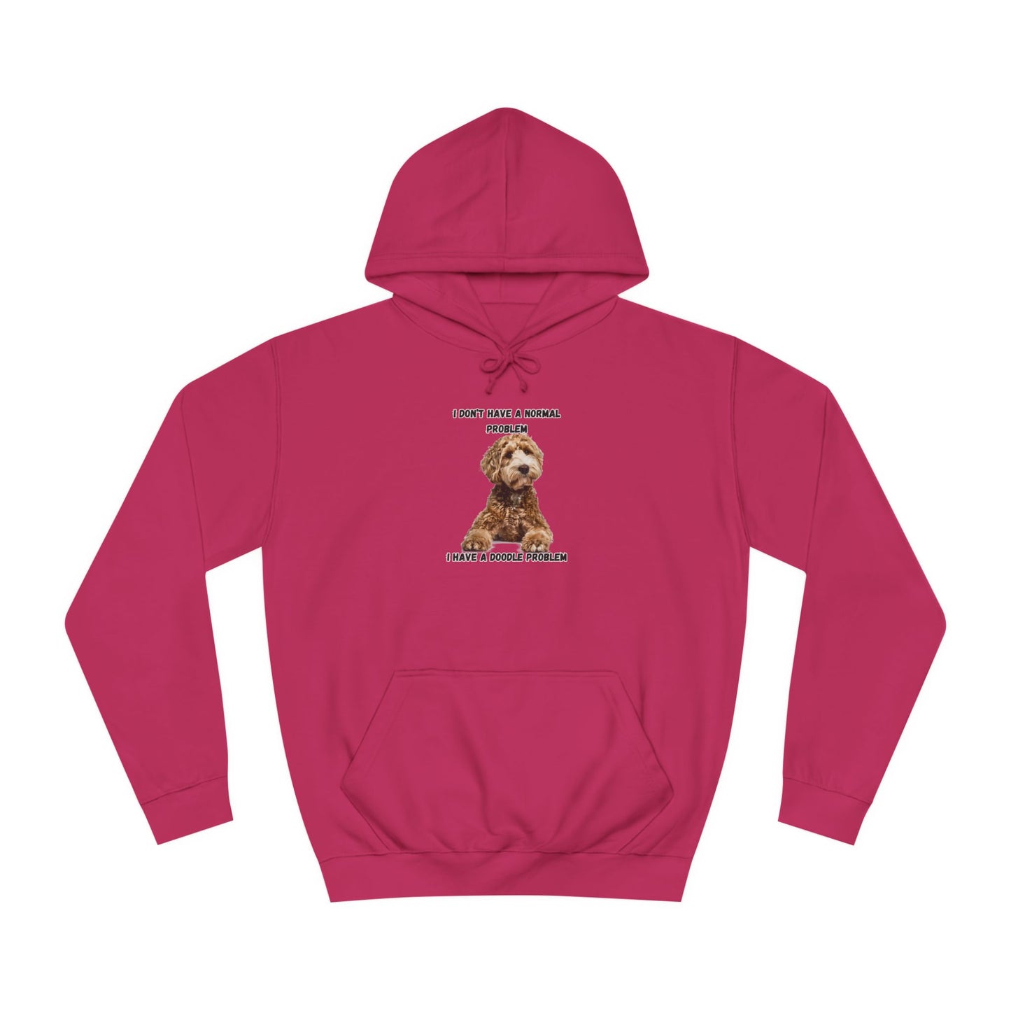 I have a Doodle Problem, Unisex College Hoodie